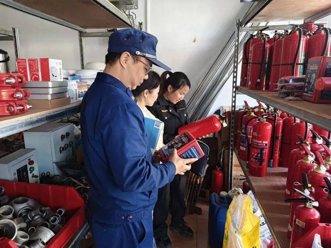 联合县市场监督管理局,对辖区内消防器材销售门店开展专项执法检查